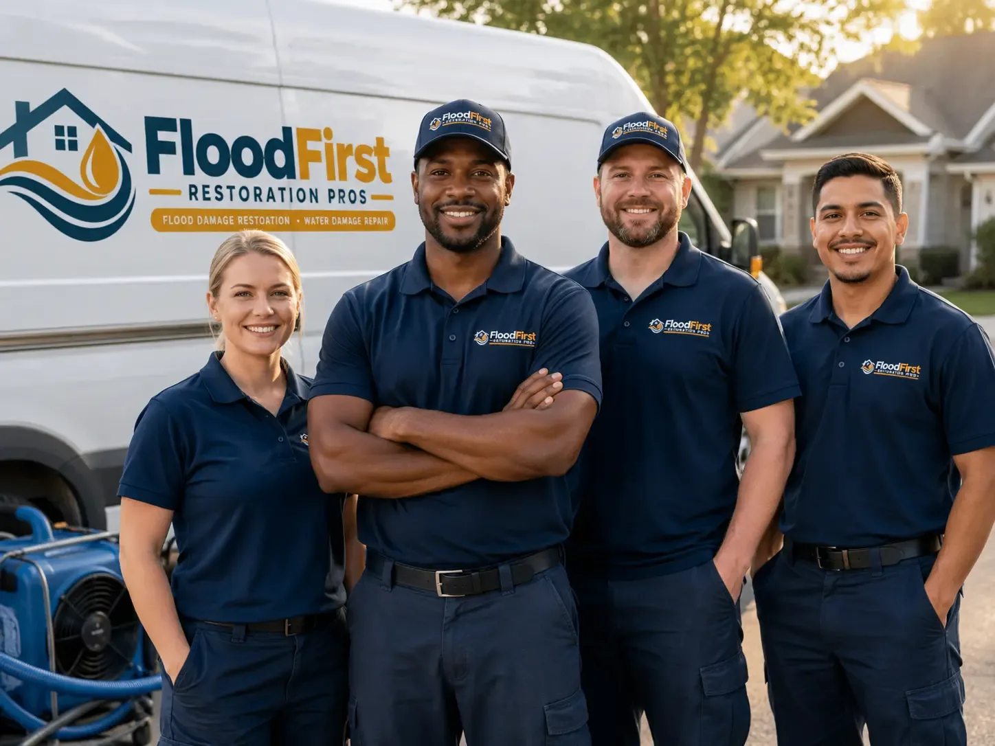 Flood Damage Restoration company in Burr Oak, KS